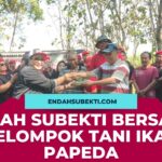 Endah Subekti Bersama Kelompok Tani Ikan Papeda